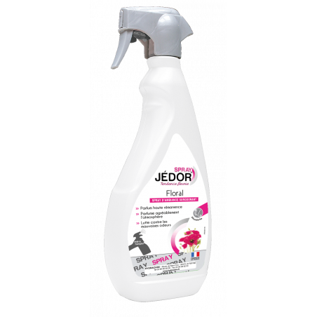 JEDOR- Spray désodorisant Floral 500ml JEDOR- Spray désodorisant Floral 500ml