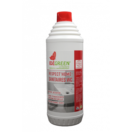 RESPECT'HOME- Sanitaires WC Gel 1L Ecocert RESPECT'HOME- Sanitaires WC Gel 1L Ecocert