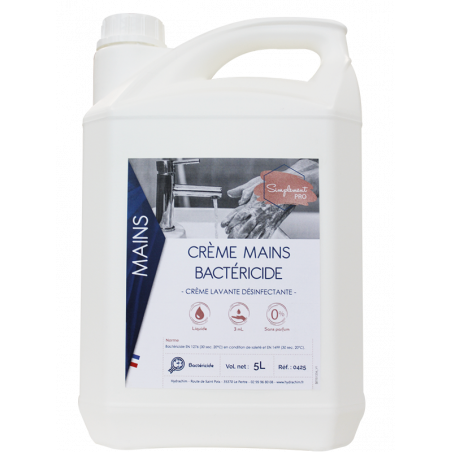 SIMPLEMENT- Crème mains bactéricide 5L SIMPLEMENT- Crème mains bactéricide 5L