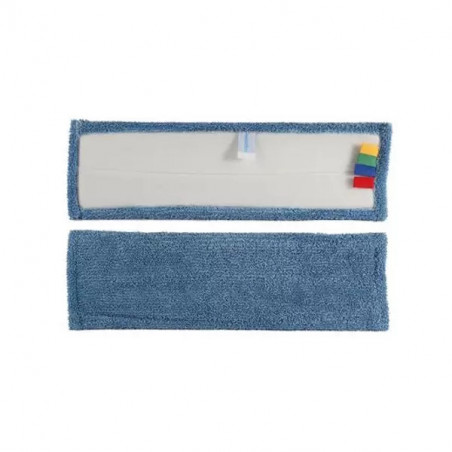 Frange micro bleu velcro Frange micro bleu velcro