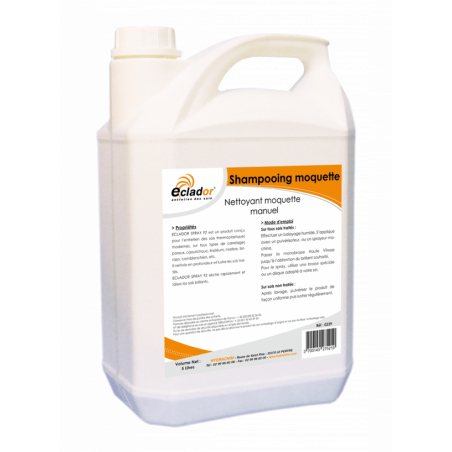 ECLADOR- Shampooing moquette 5L ECLADOR- Shampooing moquette 5L
