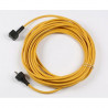 Câble jaune Nuplug 10m pour aspirateur Nupro Câble jaune Nuplug 10m pour aspirateur Nupro