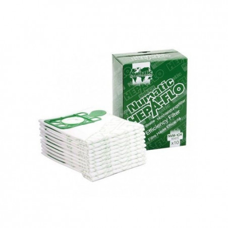 Jeu de 10 filtres HEPAFLO 6L Jeu de 10 filtres HEPAFLO 6L