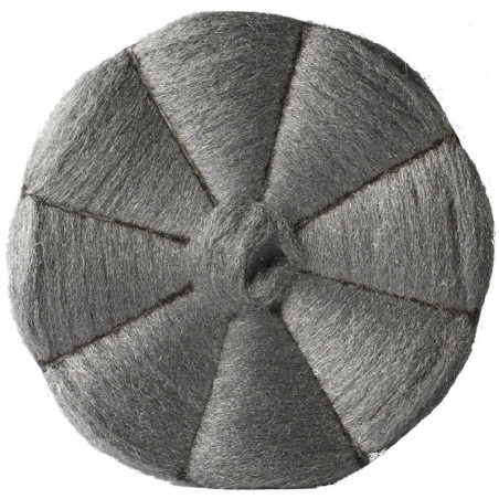 Disque laine d'inox tressé Disque laine d'inox tressé