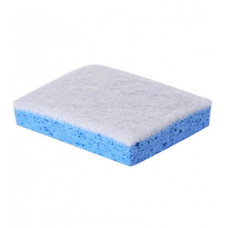 Eponge bleue abrasive blanche Eponge bleue abrasive blanche