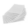 Tampon abrasif  blanc Tampon abrasif  blanc