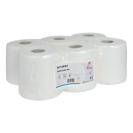 Bobine à dévidage central blanche 450 formats Bobine à dévidage central blanche 450 formats